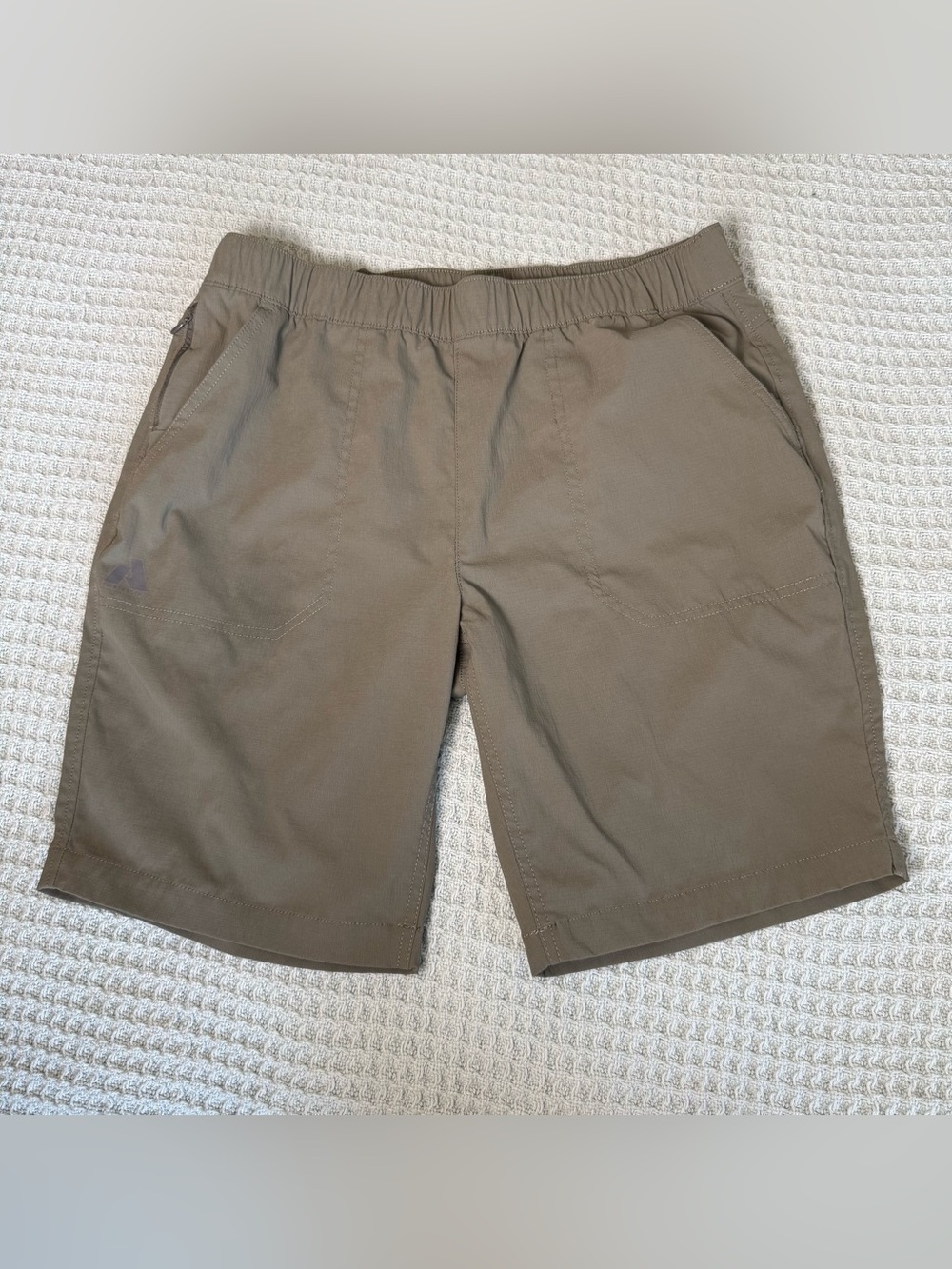 Eddie Bauer First Ascent Guide Ripstop Hiking Shorts Womens 10 Green Outdoor